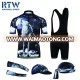 Mens full sublimation custom dri fit cycling jersey