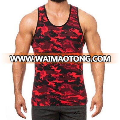 2018 custom fitness tank top men gym sports stringer