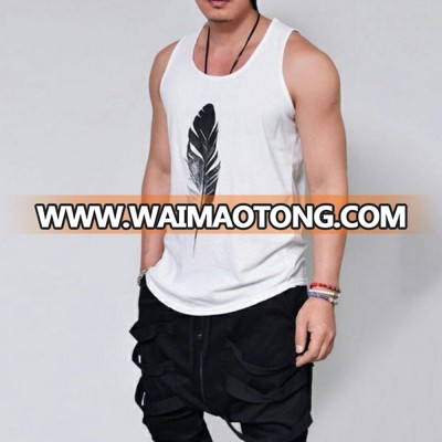 Gym Clothing Mens Tank Top Stringer Fashion 2016 Cotton Slim Fit Men Tank Tops