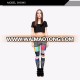 Womens 3D Colorful Print Leggings Stretchy Yoga television no signol leggings sport fitness